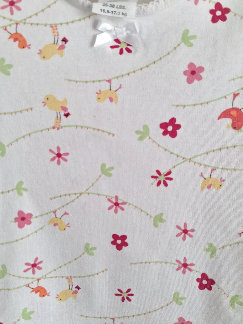 Vintage Carters Girl Flower Top 4T